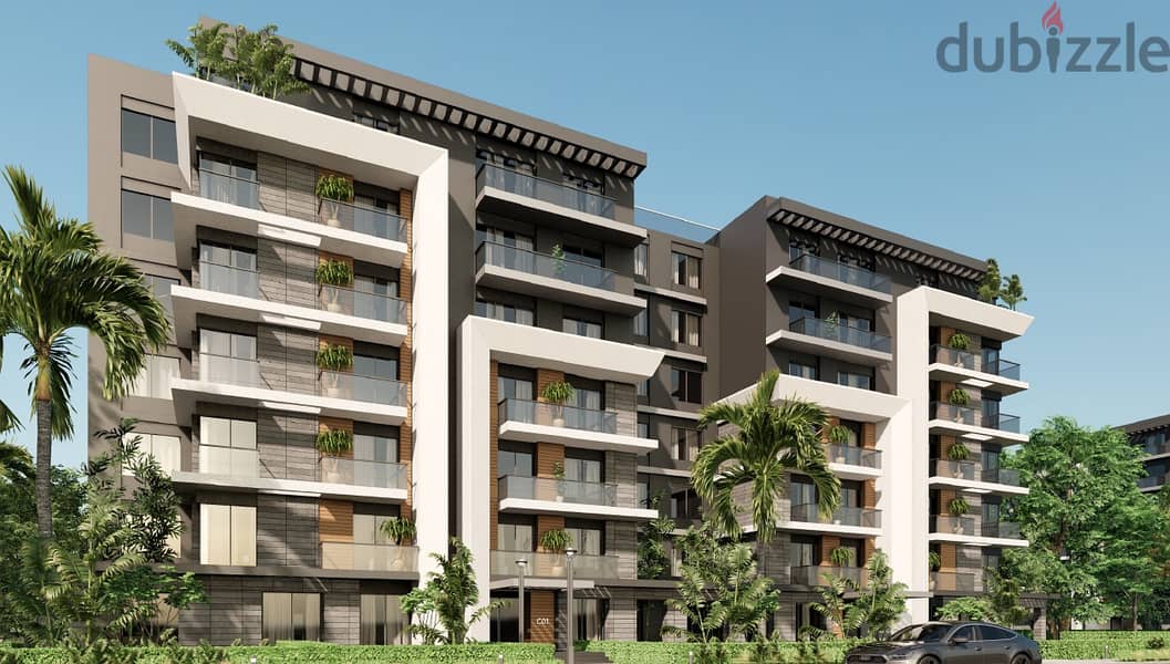 مدينه المستقبل - Apartment for sale 180m with a garden 61m swimming pool view in a compound in Mostakbal City - 6