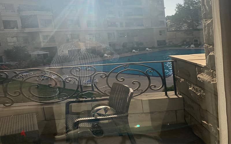 Furnished apartment for rent -in Maadi - Pool view 1