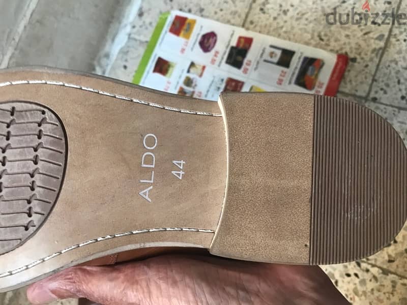 حذاء مستورد براند ماركة ( ALDO ) جلد طبيعى هافان 2