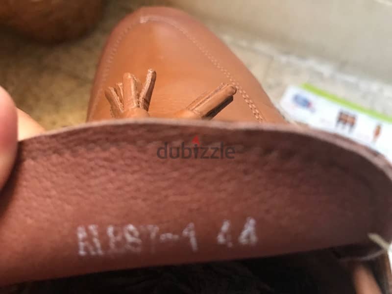 حذاء مستورد براند ماركة ( ALDO ) جلد طبيعى هافان 3