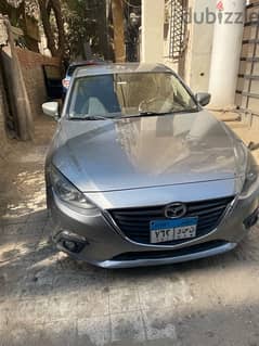 Mazda 3 2015 like new-مازدا ٣ كالجديدة عداد ١٣٦٠٠٠ كيلو