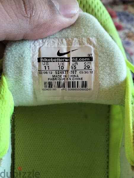 Nike lubarlon + size 45 3