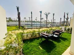 Chalet with Pool View for Rent at Marassi North Coast