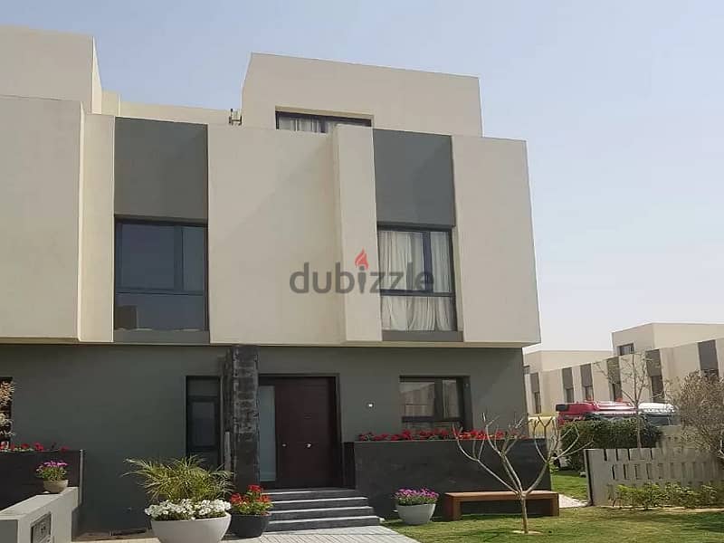 0% DP Own Townhouse fully finished in Al Burouj Compound in New Cairo with installments for 7 years 7