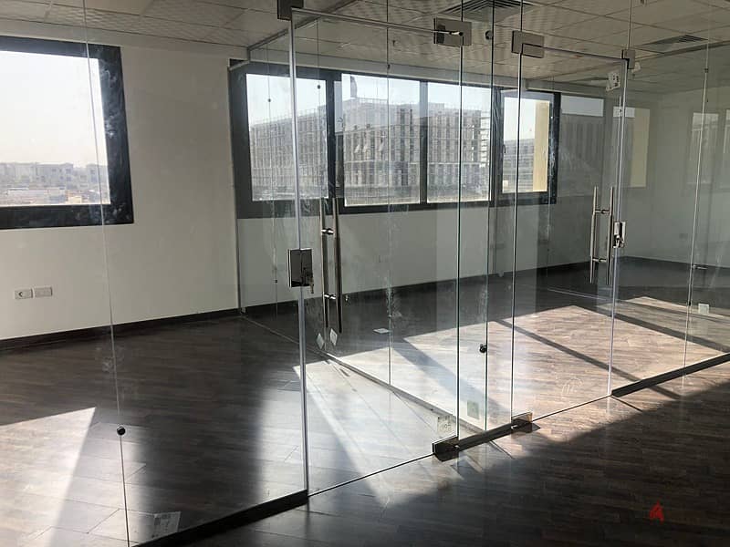 Fully finished Office  the best price for rent in Mivida Business Park  - new cairo 5