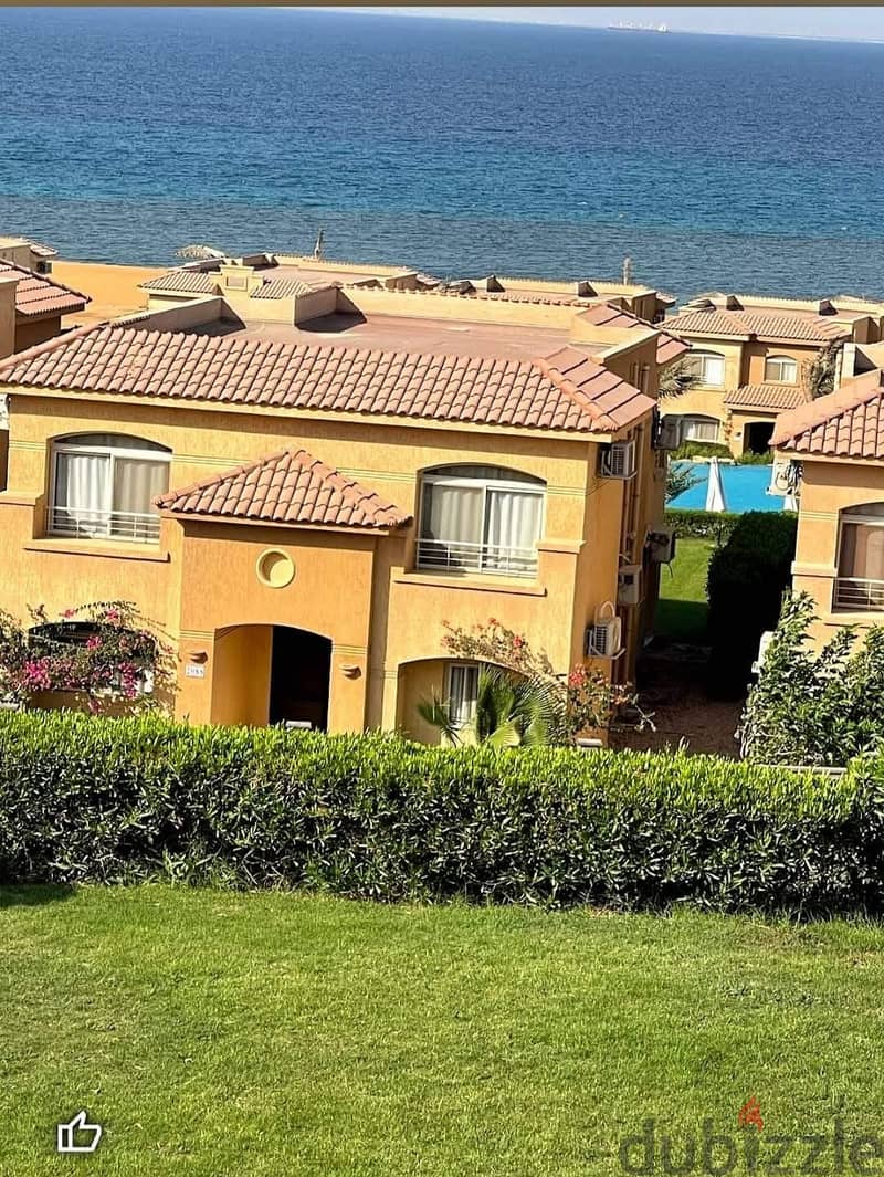 Ground chalet 100m for sale in Telal Shores El-Sokhna Five minutes from Porto Sokhna and 15 minutes from Zaafarana road and near to Galala City 4