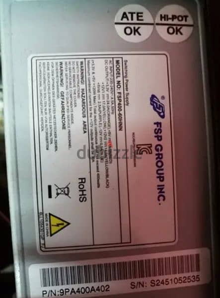 (8bin)power supply fsp 400w فعلي 1