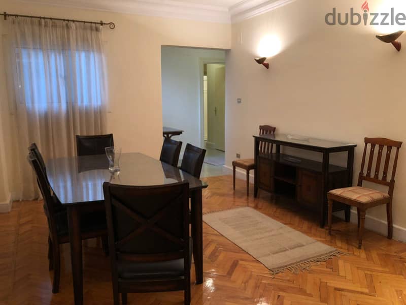 Furnished 2-bedroom apartment for rent in Zamalek, Ibn Zenki Street 2