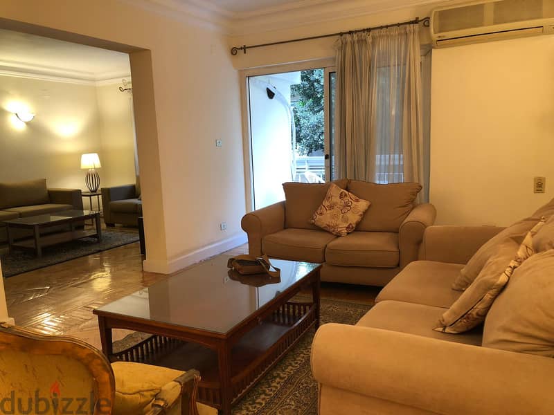 Furnished 2-bedroom apartment for rent in Zamalek, Ibn Zenki Street 4