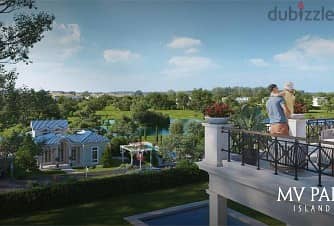 I Villa Garden 250m sea view landscape with the lowest down payment and the best division in Mountain View Compound 3