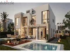 For sale, middle townhouse, 221 meters, fully finished, with the best view, in installments, in Zed East, Fifth Settlement