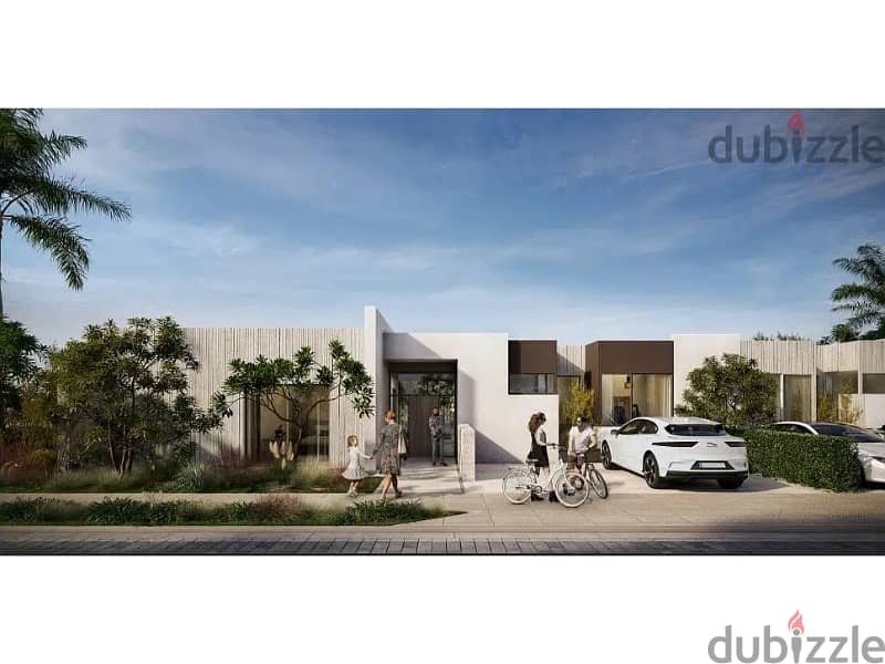 For sale, middle townhouse, 221 meters, fully finished, with the best view, in installments, in Zed East, Fifth Settlement 10