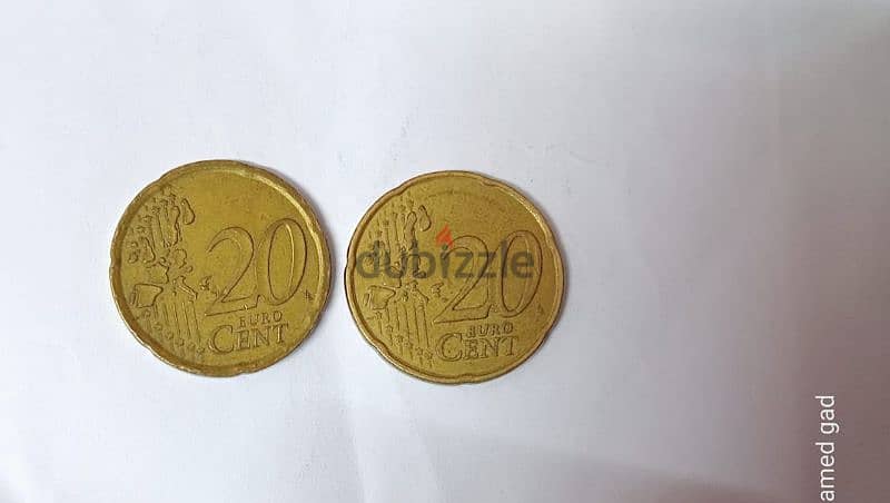 20 Euro cent ٢٠ يورو سنت 1