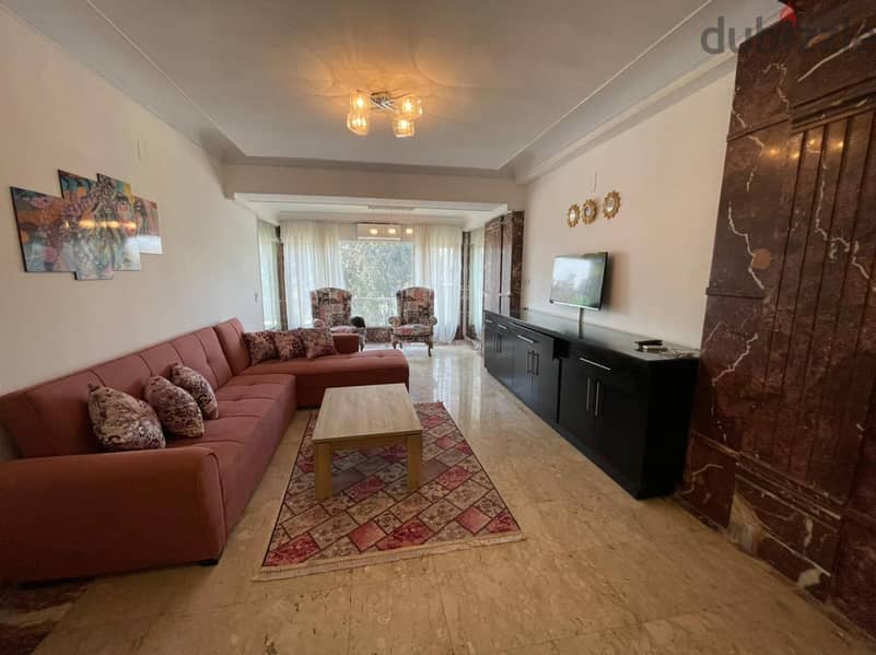Furnished apartment for rent on the Nile in Zamalek 1
