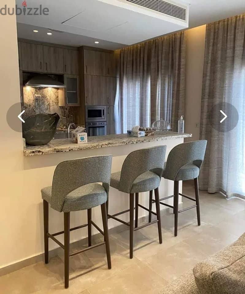 Duplex with Privet Pool For sale Ready to Move High End fully finished with AC's & Kitchen  Ground floor & 1st Trio Gardens New Cairo Fifth settlement 2
