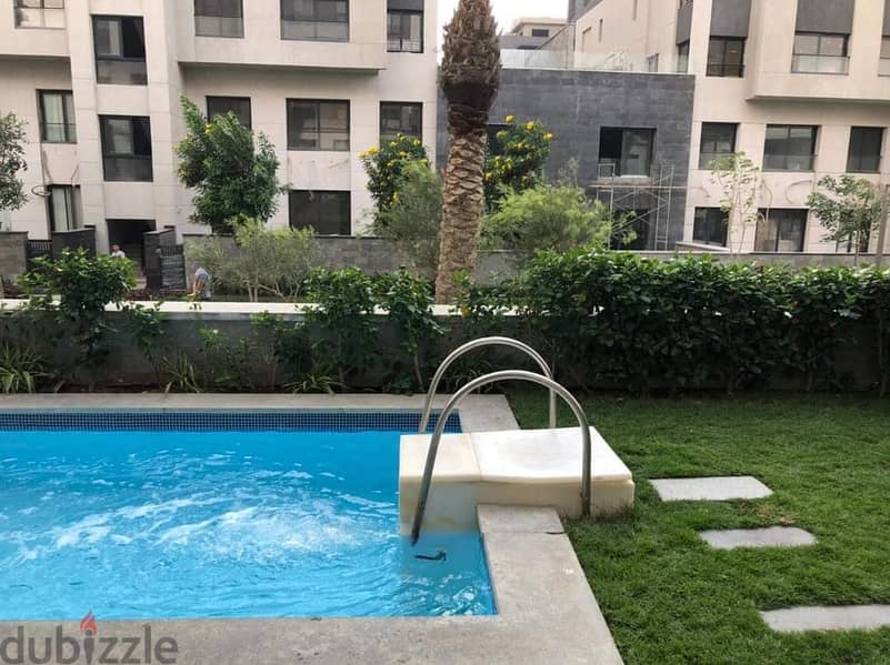 Duplex with Privet Pool For sale Ready to Move High End fully finished with AC's & Kitchen  Ground floor & 1st Trio Gardens New Cairo Fifth settlement 8