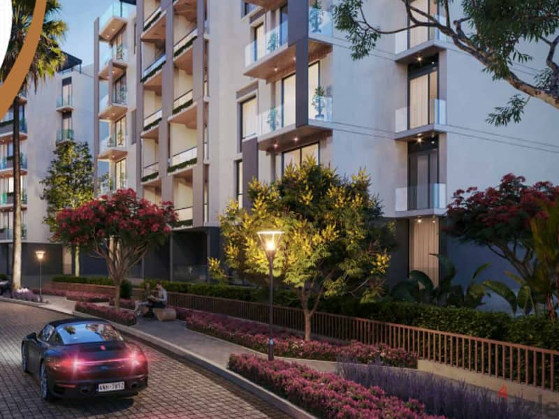 With a 15% down payment, an apartment in a garden in the Fifth Settlement in Golden Square, in the Icon Compound 30% cash discount | Prime Location 14