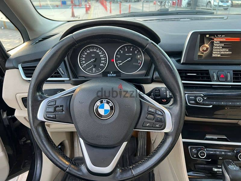 BMW 218 2015 بى إم دبليو فابريكا بالكامل 5