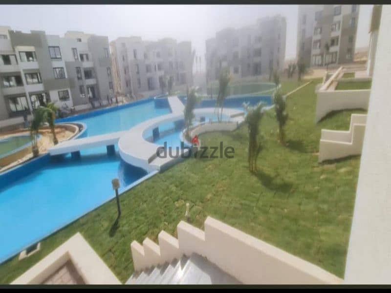 chalet resale in zahra north coast (pool view) 3