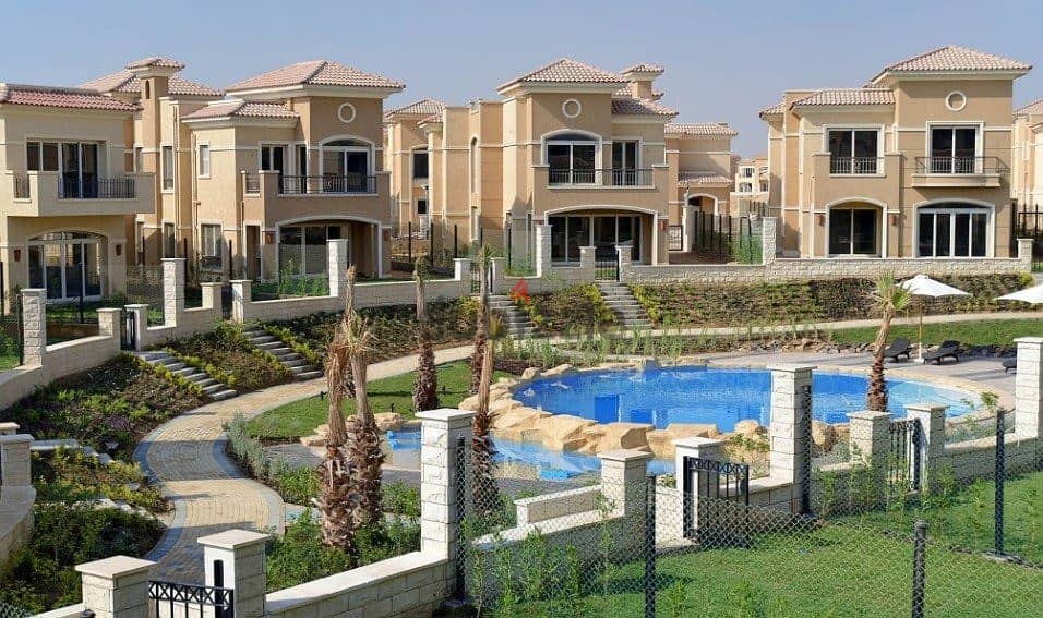 فيلا للبيع بسعر مغري في ستون بارك القاهرة الجديدة Villa for sale at an attractive price in Stone Park, New Cairo 5