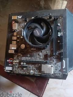 rayzen 5 3600 x     motherboard a320m A pro max