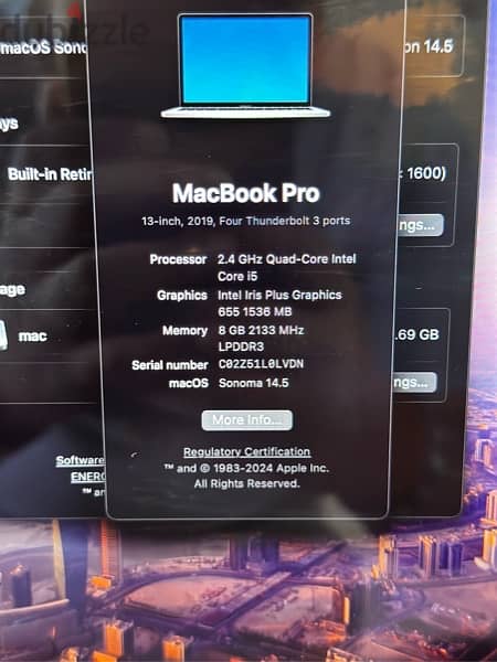mac book pro 2019 Touch Bar 3