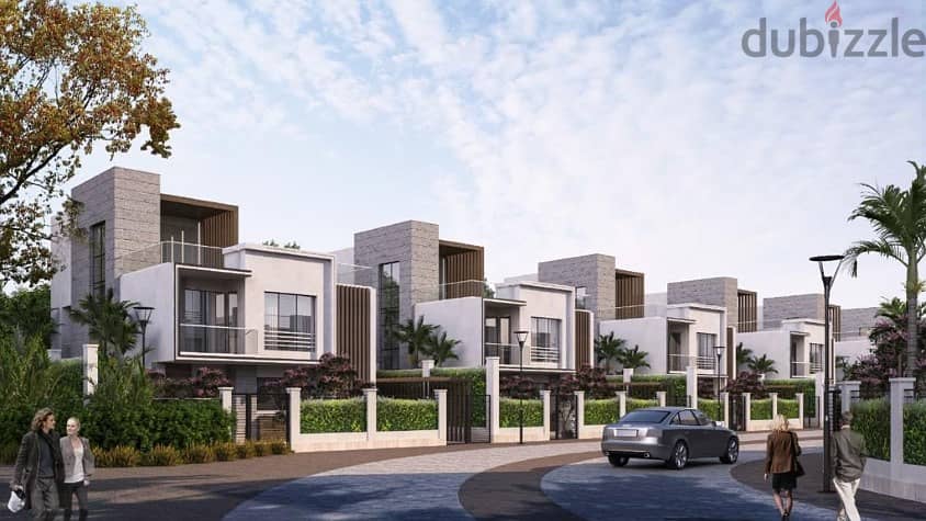 In installments at a 30% discount. . . a 252 sqm twin house for sale in New Zayed at a snapshot price in PARK VALLEY 2