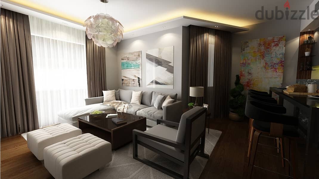 Semi furnished luxury penthouse 164m sale Mountain View Hyde Park MVHP 3