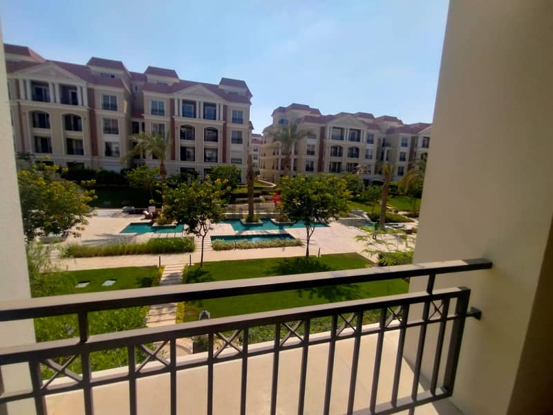 fully furnished apartment - lake view - 140m in regent's park compound beside el patio 7 -شقة مفروشة للايجار بكمبوند ريجنتس بارك  التجمع الخامس 2