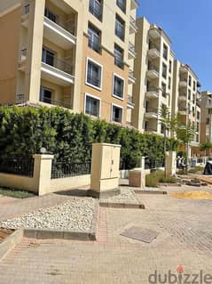With a down payment of 600,000, a 121 sqm apartment for sale in Sarai Compound, next to Madinaty