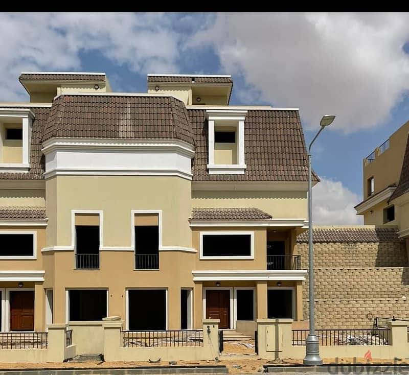 Villa for sale in Sarai Compound next to Madinaty ground floor + first floor 8