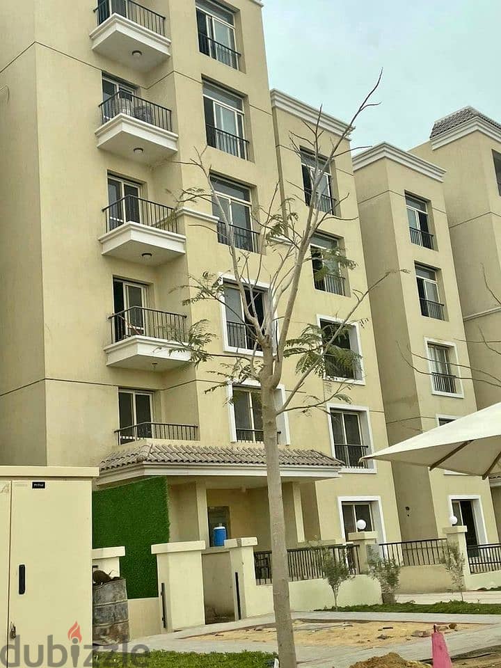 Duplex + garden for sale in Sarai Compound Fifth Settlement, next to Madinaty 3