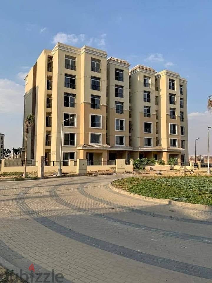 Duplex + garden for sale in Sarai Compound Fifth Settlement, next to Madinaty 4