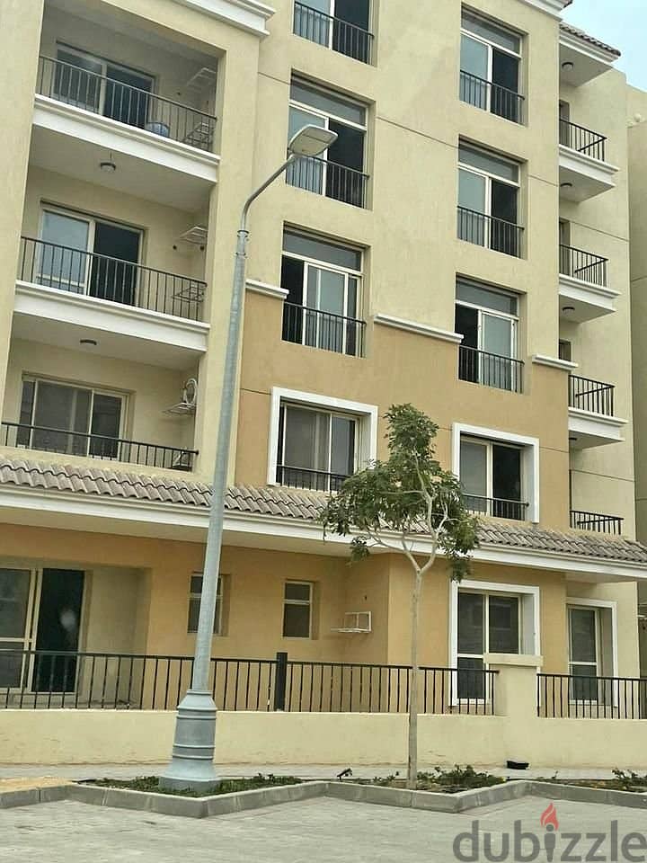 Duplex + garden for sale in Sarai Compound Fifth Settlement, next to Madinaty 8
