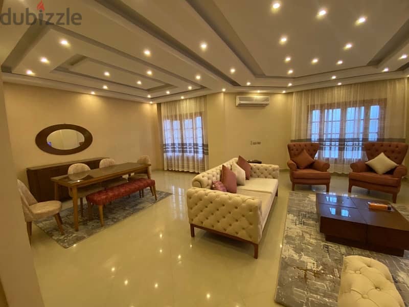 شقة مفروشة للإيجار الحي السابع الشيخ زايد - fully furnished 2