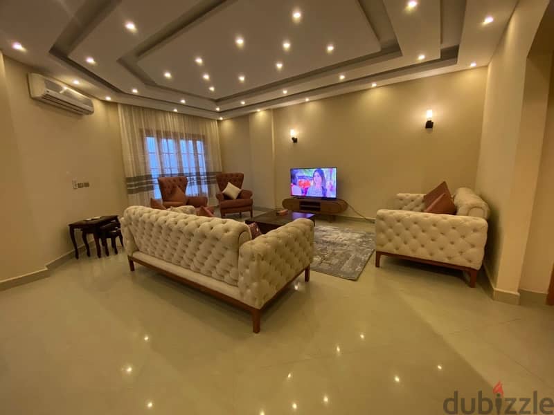 شقة مفروشة للإيجار الحي السابع الشيخ زايد - fully furnished 17