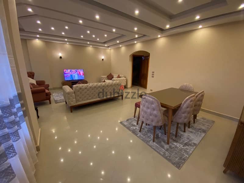 شقة مفروشة للإيجار الحي السابع الشيخ زايد - fully furnished 19