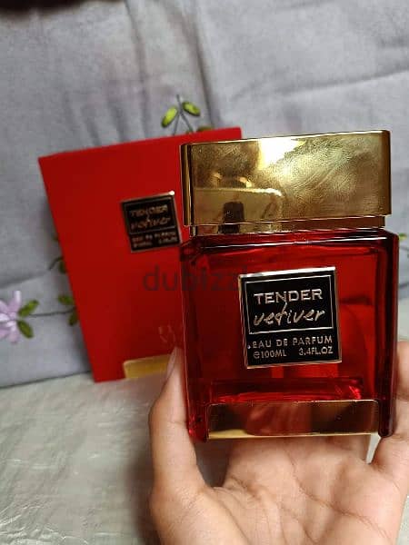 Flavia tender vetiver perfume original from U. A. E, 100 ml 5
