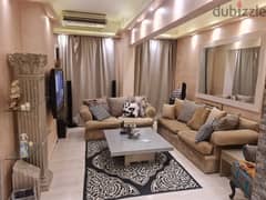 Furnished 3-room apartment for rent in Zamalek, Hassan Assem Street