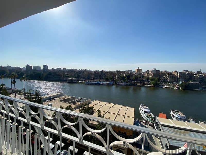 2 bedroom apartment for rent furnished in Zamalek on the Nile 1