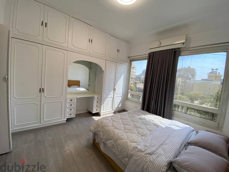 Furnished 2-bedroom apartment for rent in Zamalek, Shagaret El Dor Street 11