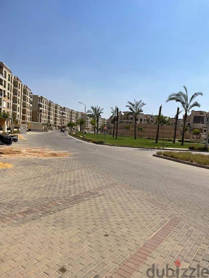 131 sqm apartment for sale in installments at cash price in Sarai Compound on Suez Road and next to Madinaty 4