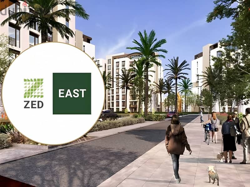 Fully Finished Apartment with Installments for Sale in Zed East New Cairo 6