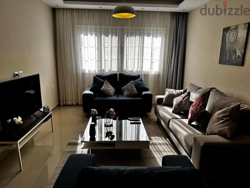 apartment 134m fully furnished for rent in  mountain view hyde park new Cairo 4