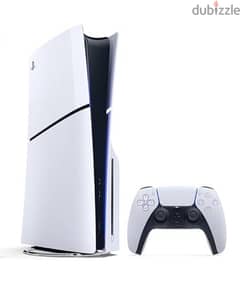 playstation 5 slim CD version with controller