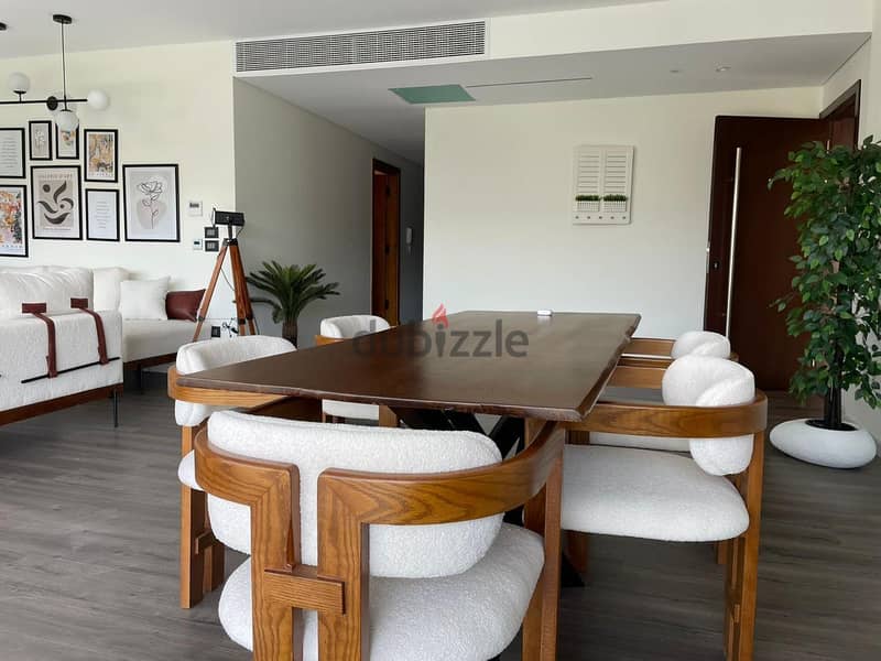 apartment 215m fully furnished for rent in lake view  new Cairo 8