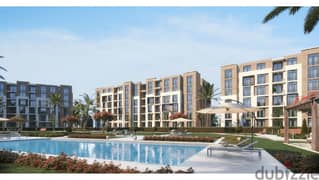 3Bed Apartment in the largest Crystal Lagoons in sarai Mostakbal New Cairo