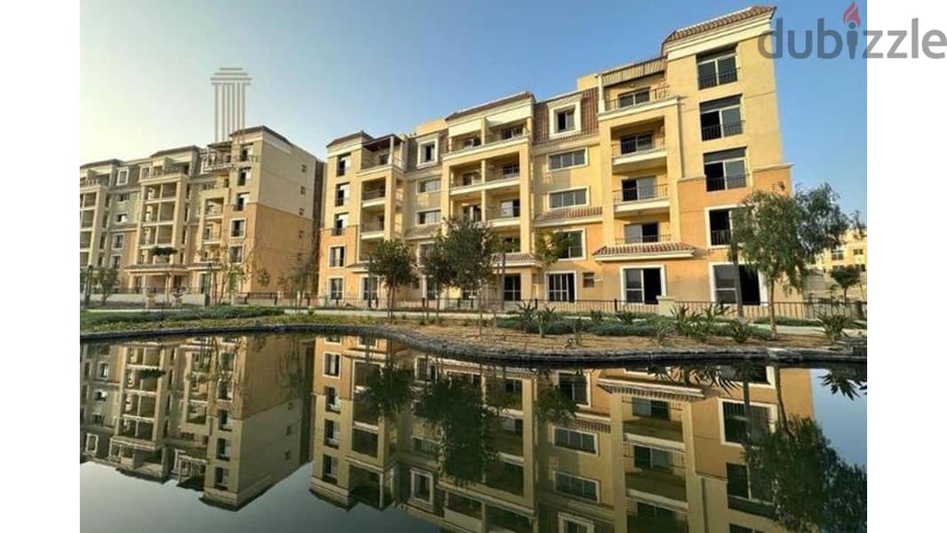 3Bed Apartment in the largest Crystal Lagoons in sarai Mostakbal New Cairo 5