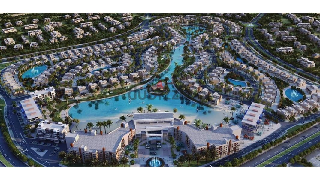 3Bed Apartment in the largest Crystal Lagoons in sarai Mostakbal New Cairo 26