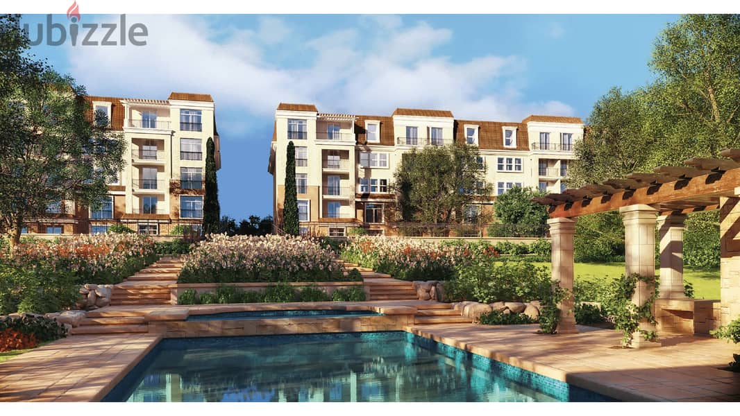 3Bed Apartment in the largest Crystal Lagoons in sarai Mostakbal New Cairo 31
